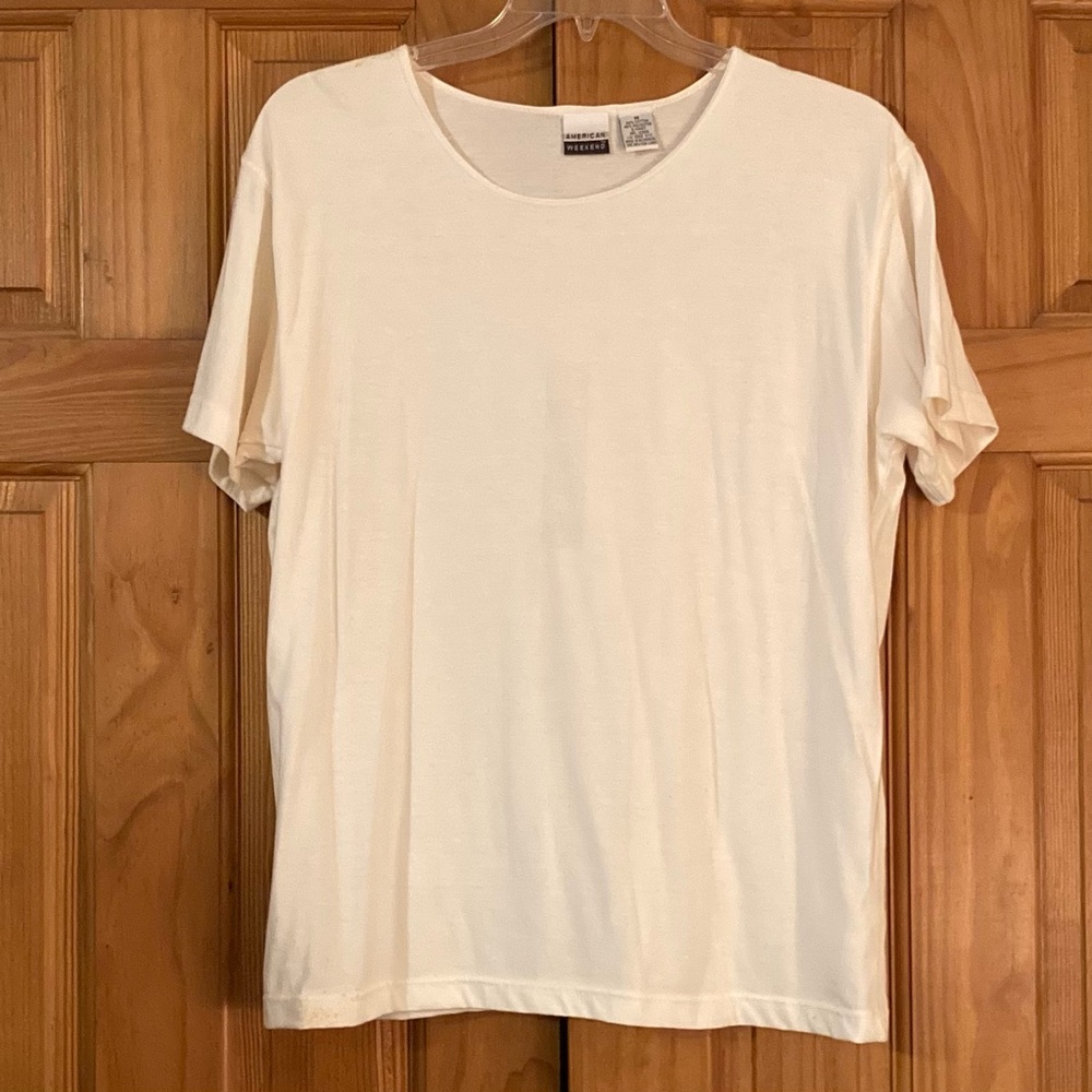 NWOT Vintage 80s 90s American Weekend Top Size M